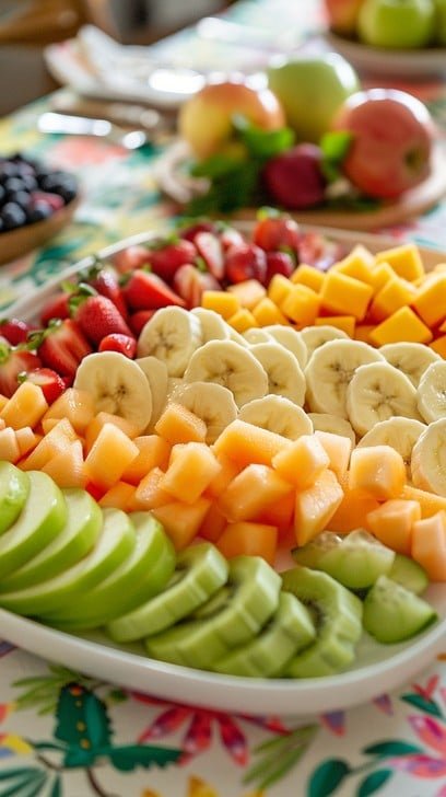 Large Plate Fruits