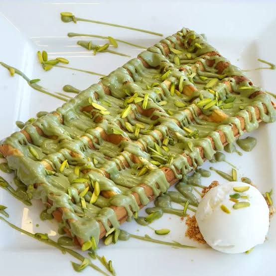 Waffel Pistchio        